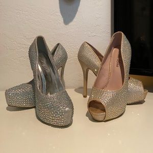 Sparkle heels